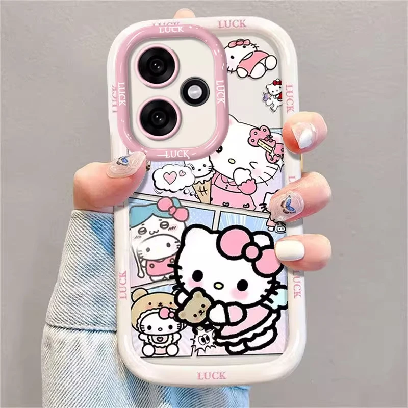 小熊凯蒂猫适用荣耀400手机壳300ultra个性200泡芙100新款90防摔