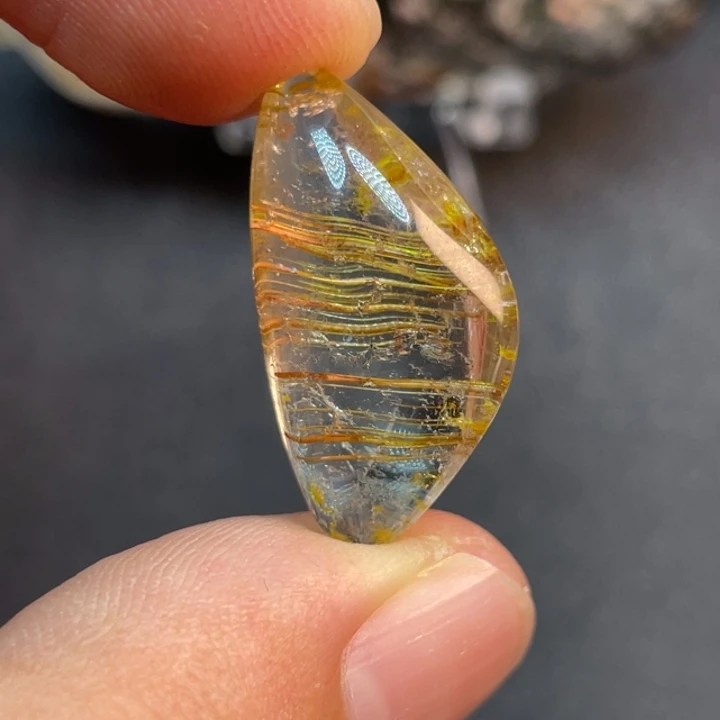水晶颈饰未镶嵌心**生