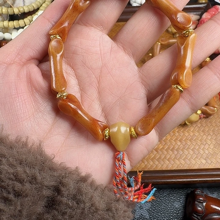 东***兽鹿骨手串/手链驼骨93