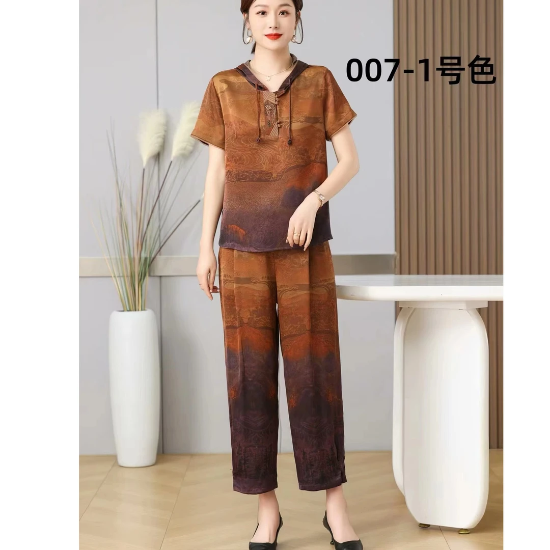 3-007-23新款舒适时尚休闲套装