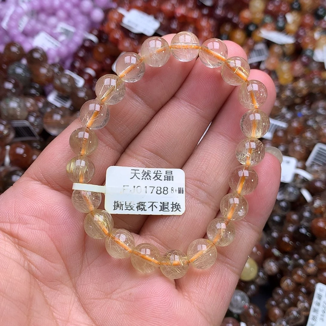 水晶手串未镶嵌，，