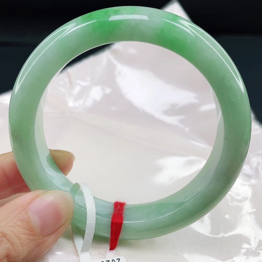 未镶嵌手镯翡翠正圈57 047