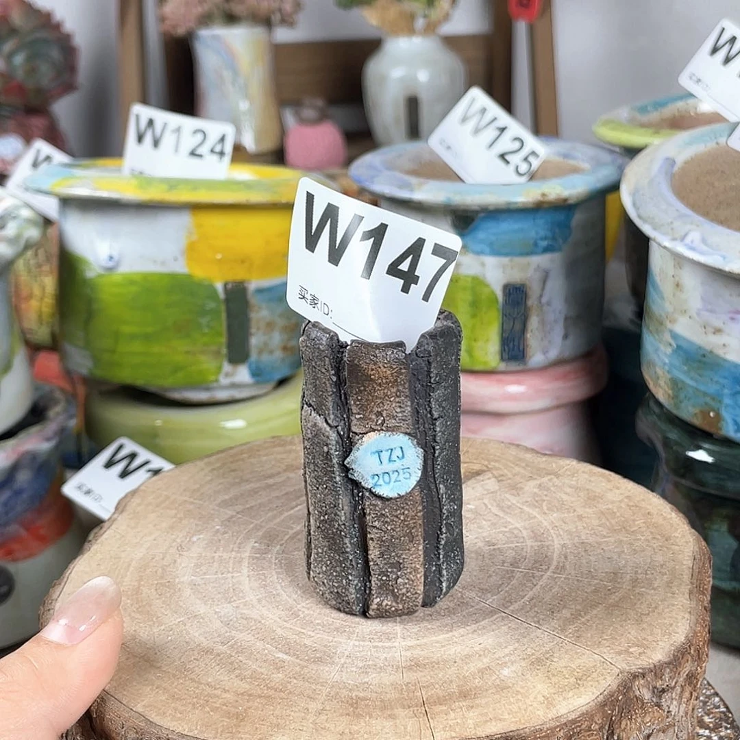 紫砂花盆独枝干内口2.5