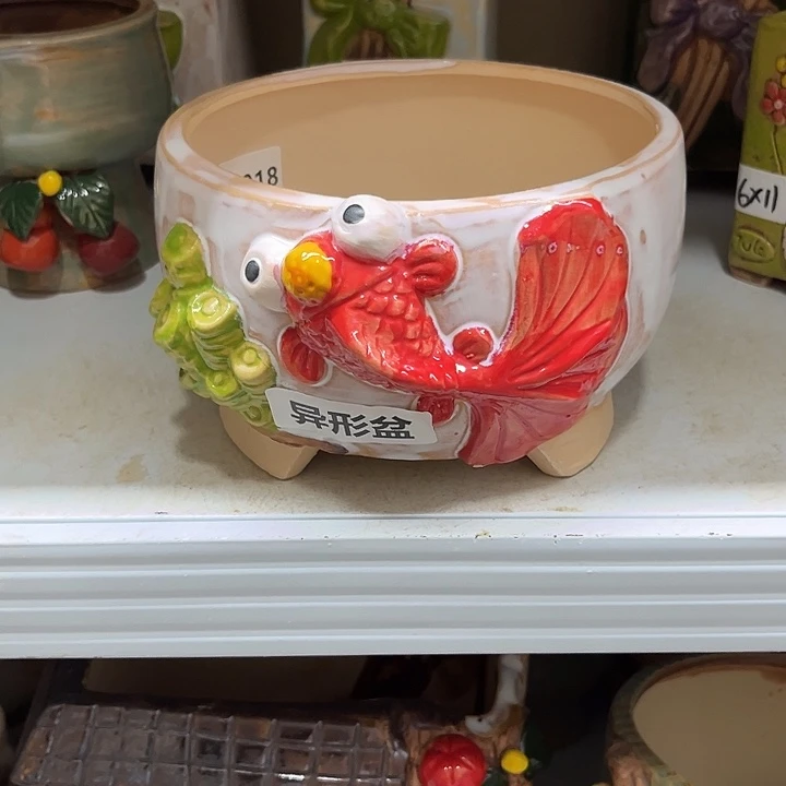 花盆紫砂粗陶材质多肉花盆