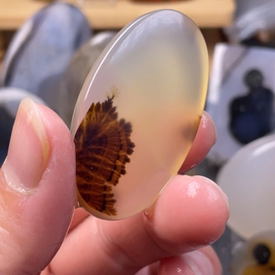 玛瑙/玉髓吊坠(不含链)未镶嵌