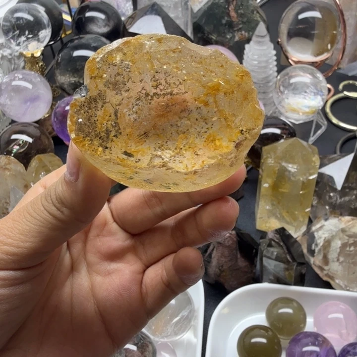 水晶珠宝半成品未镶嵌