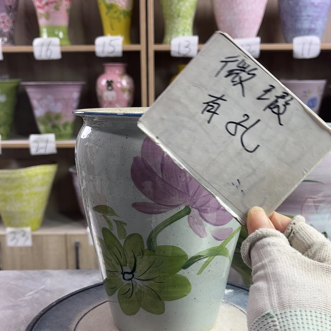 景德镇陶瓷花盆花盆