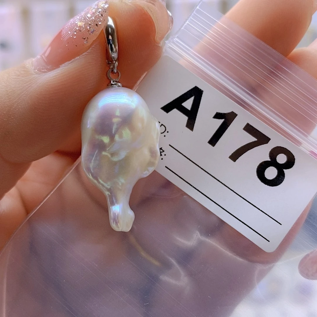 淡水珍珠颈饰银S925镶嵌