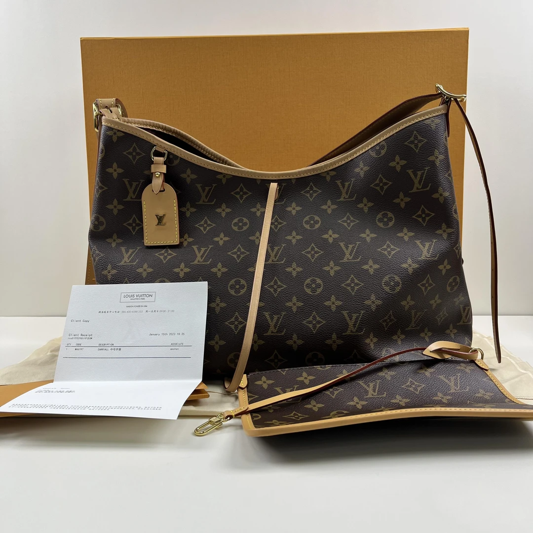 95新 LouisVuitton/路易威登  LV carryall单肩二奢包包32308