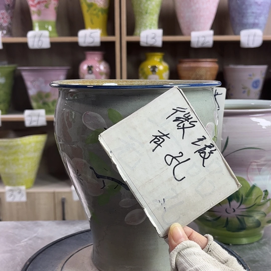 景德镇陶瓷花盆花盆
