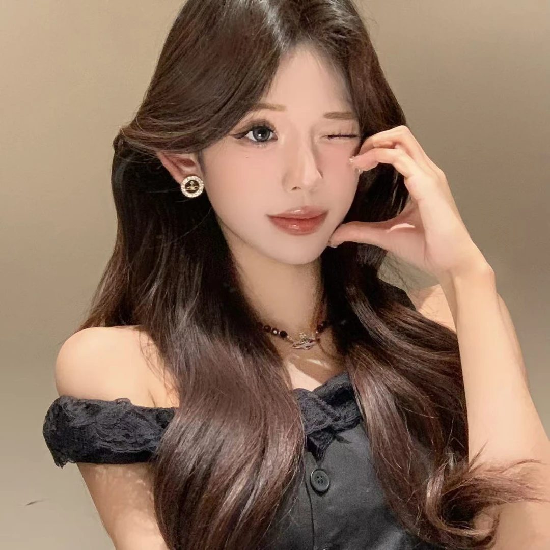 FULL GIRLISH耳环02210轻奢小众飞碟耳钉耳饰