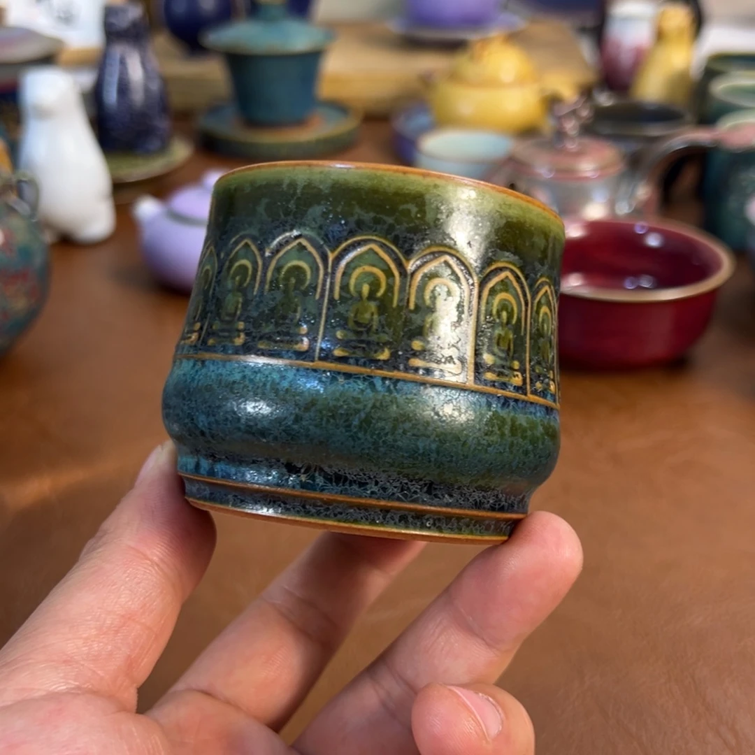摆件神垕钧瓷原矿釉高端