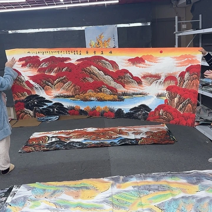 国画无毛和被绒毛或被绒毛