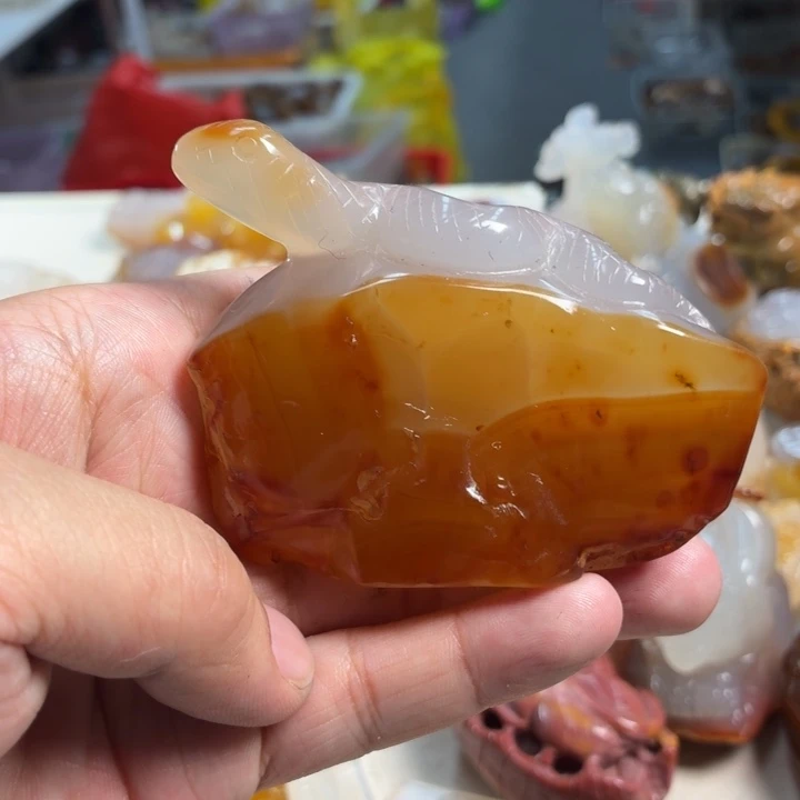 玛瑙/玉髓未镶嵌吊坠(不含链)