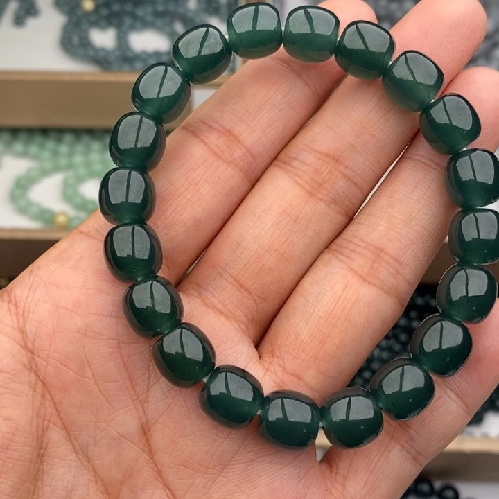 Z***H翡翠未镶嵌手链手串