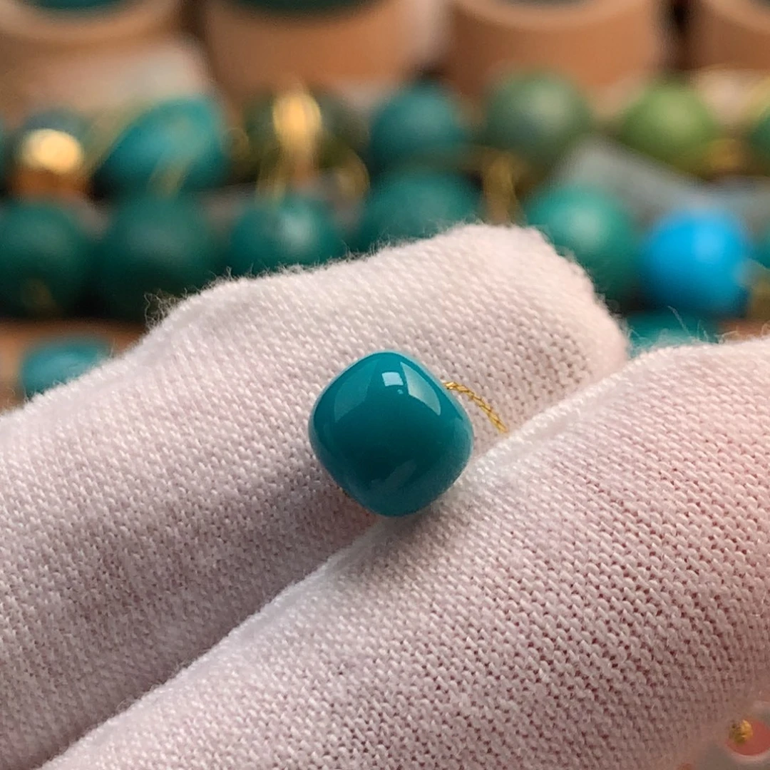 绿松石未镶嵌绿松石7.5mm