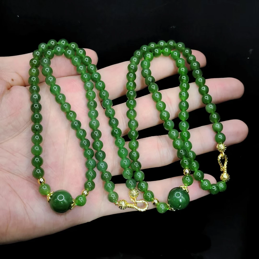 【李想精选】和田玉DIY女神链X7【多样性发其一】约5-11mm