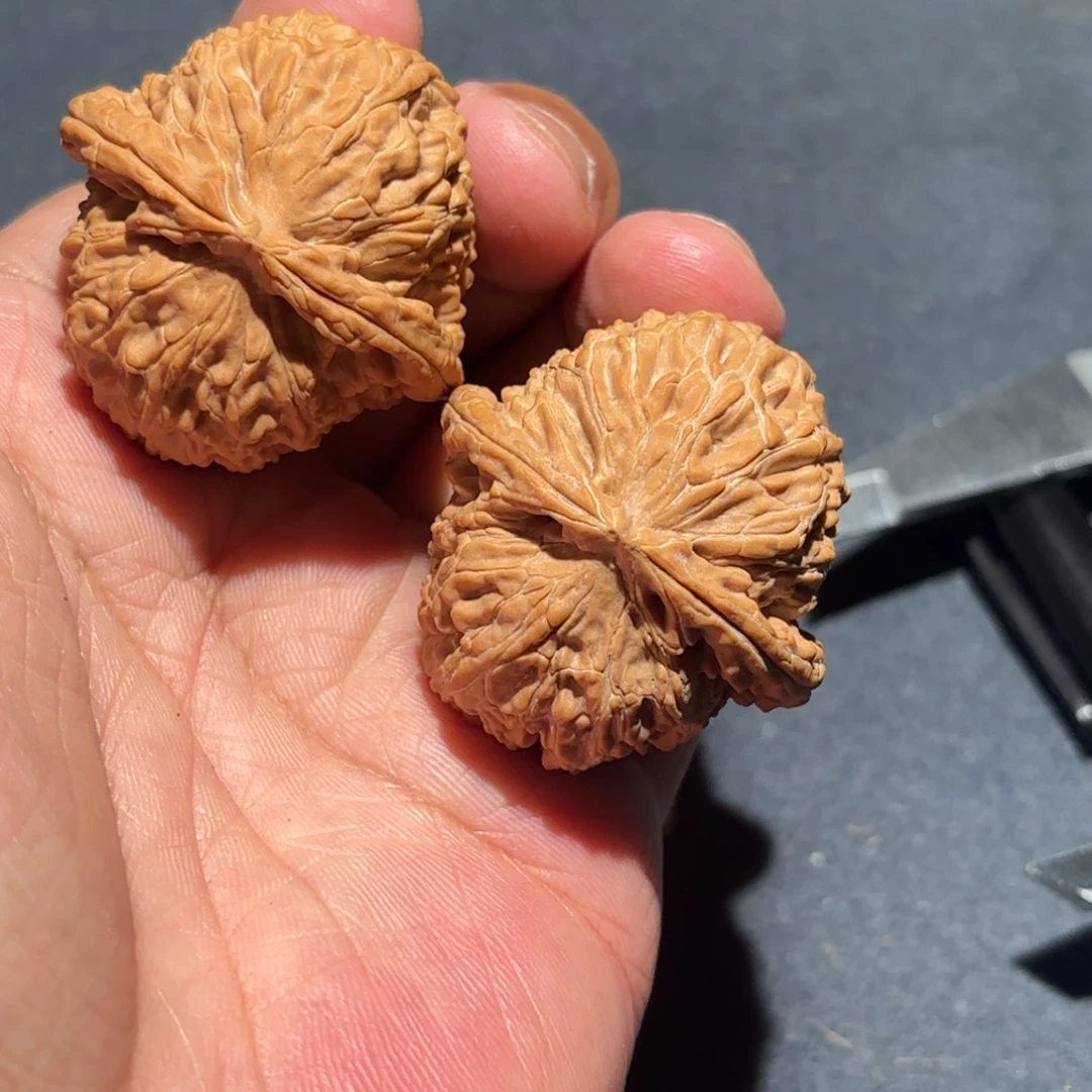 吊坠桃核白狮子核桃