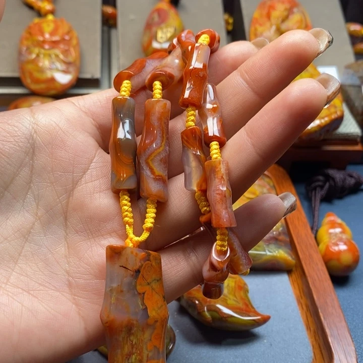 玛瑙/玉髓吊坠(不含链)未镶嵌