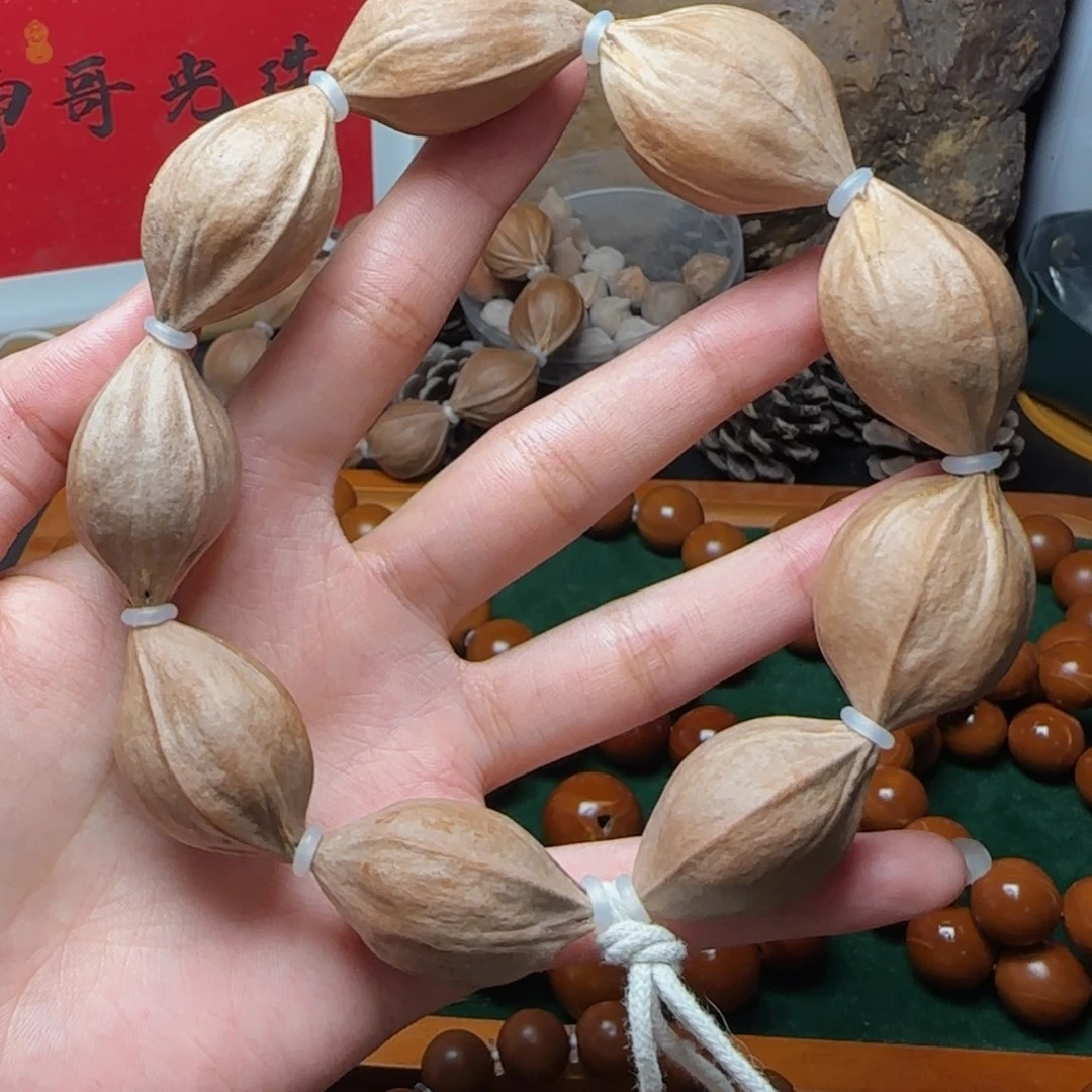 橄榄核手串/手链23/33尺寸四花素核