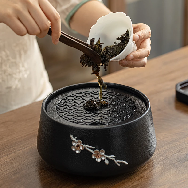 创意茶洗家用陶瓷茶渣缸水盂建水茶水缸废水桶功夫茶道配件杯洗缸