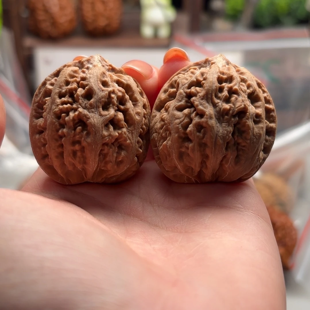 把件文玩核桃小蛙50