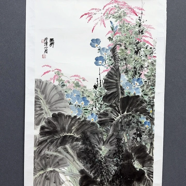 国画创**根王老师花鸟作品