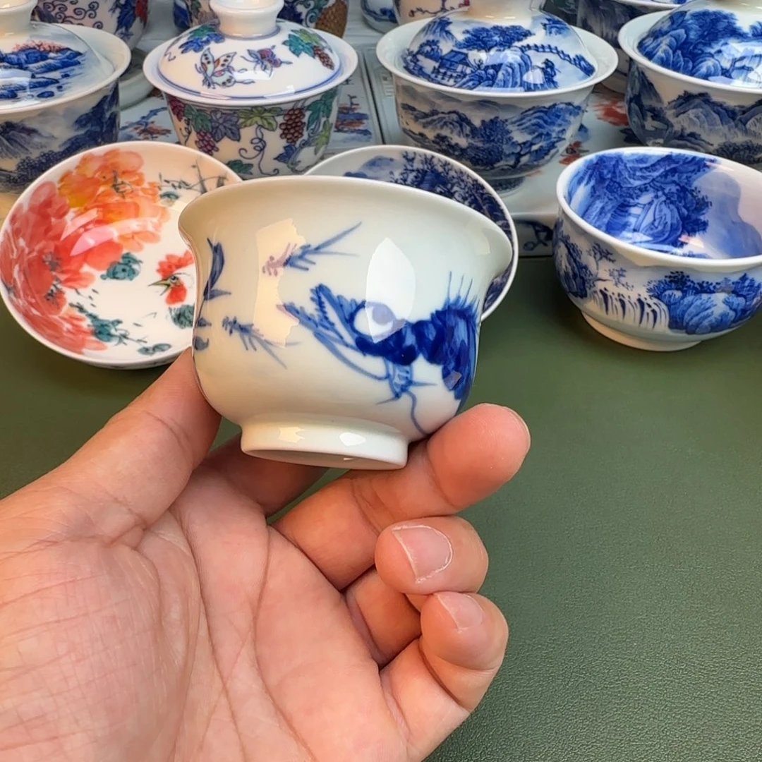 陶纯手工纯手绘茶具221