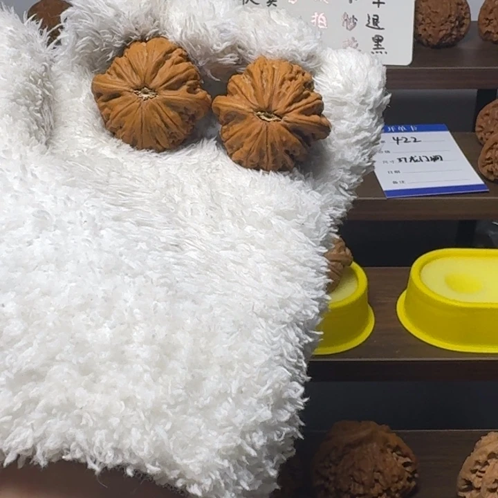 葡***子吊坠桃核36铁锤球