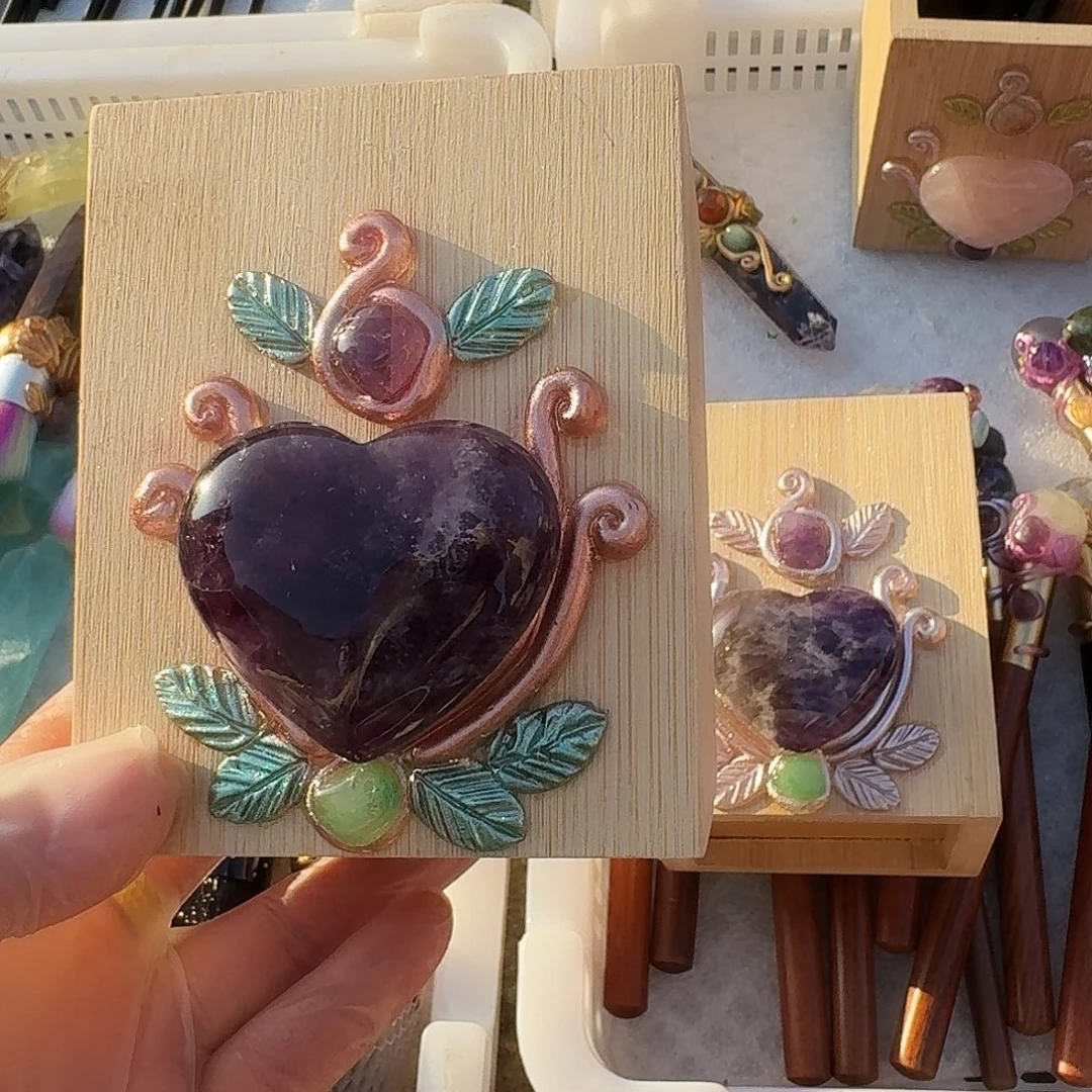 ****妈黄晶手链未镶嵌紫水晶
