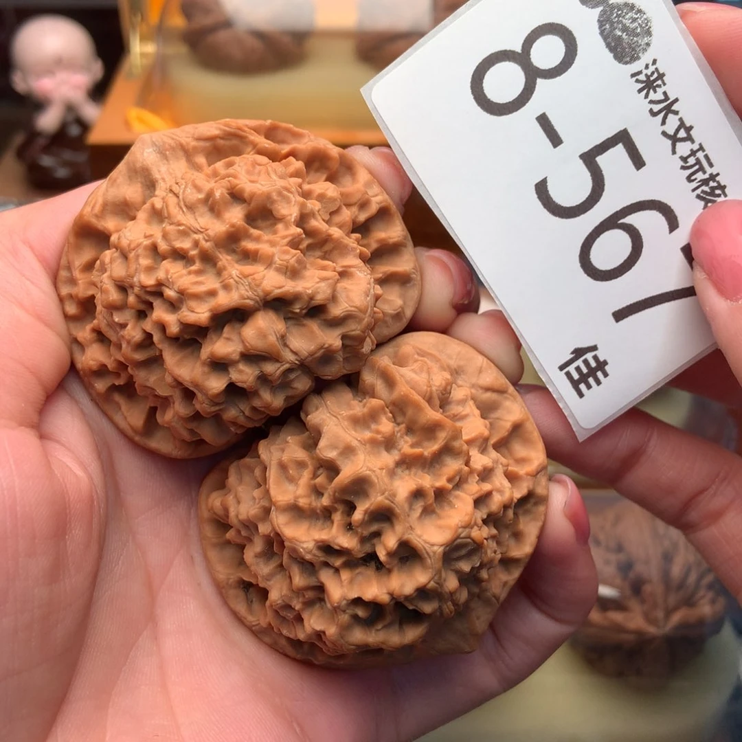 文玩核桃把件51官帽