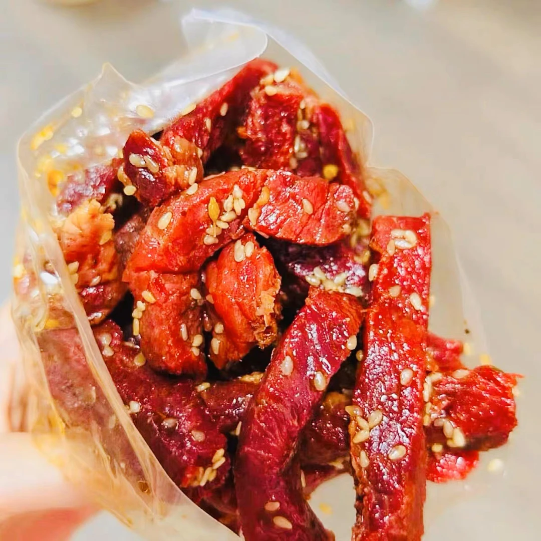 正品代购许昌超市自营牛肉干真空包装发货当天买