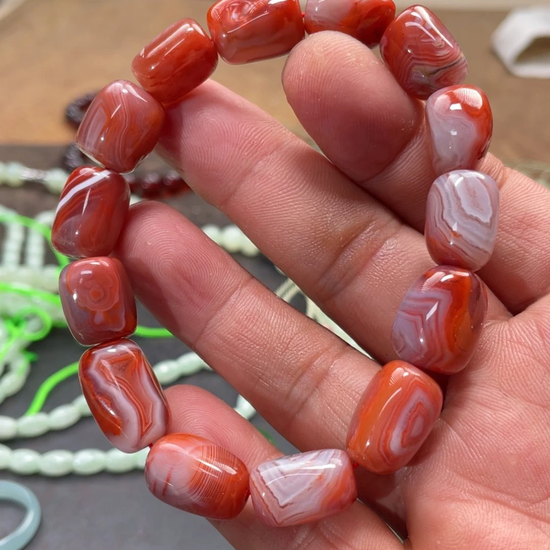 手链未镶嵌南红玛瑙