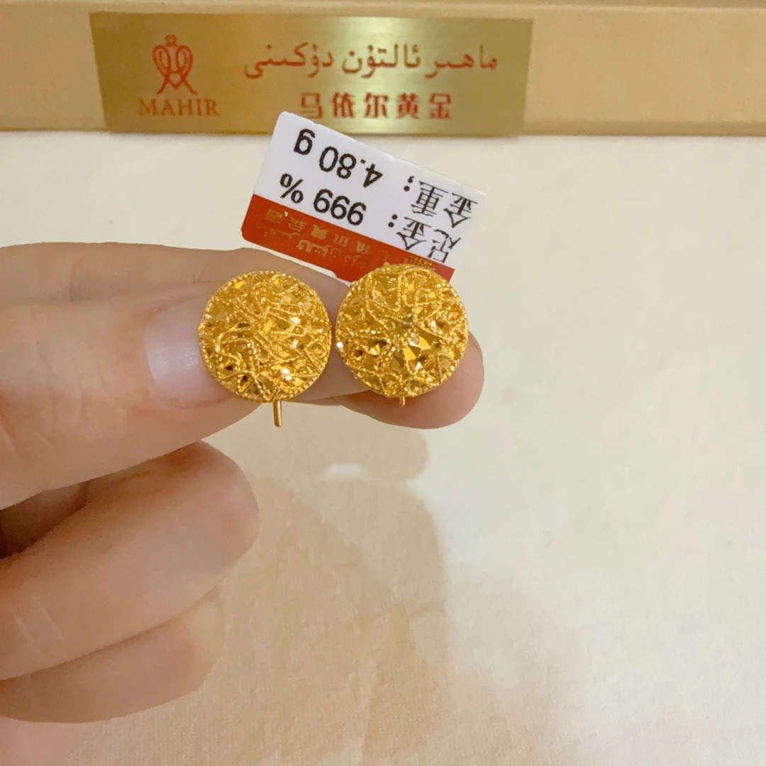 足金耳环4.80克（1050/克）
