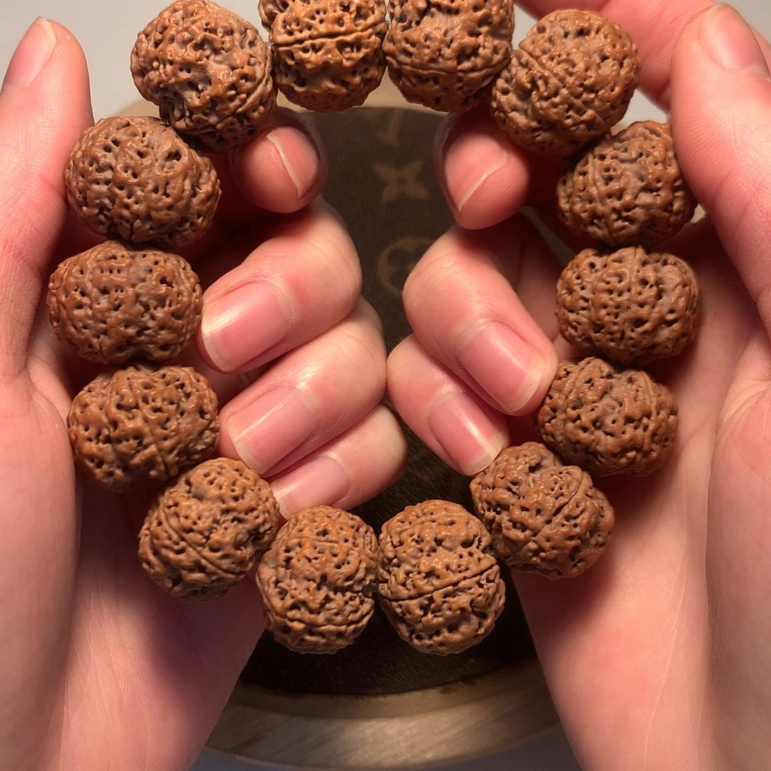 金刚菩提手串22古龙蜂王头货