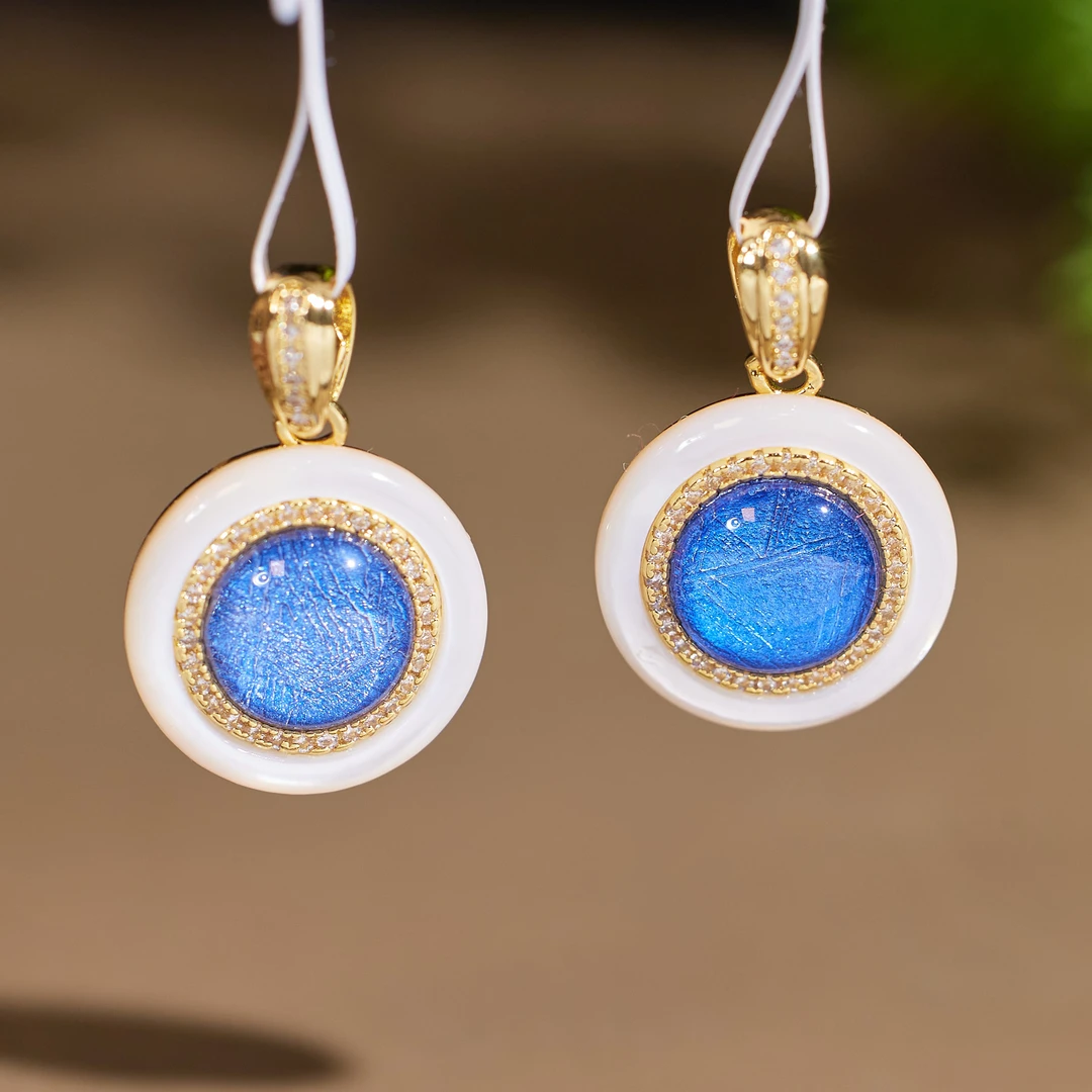 【歪歪】陨石圆形吊坠（多样性发一）XB-H4935