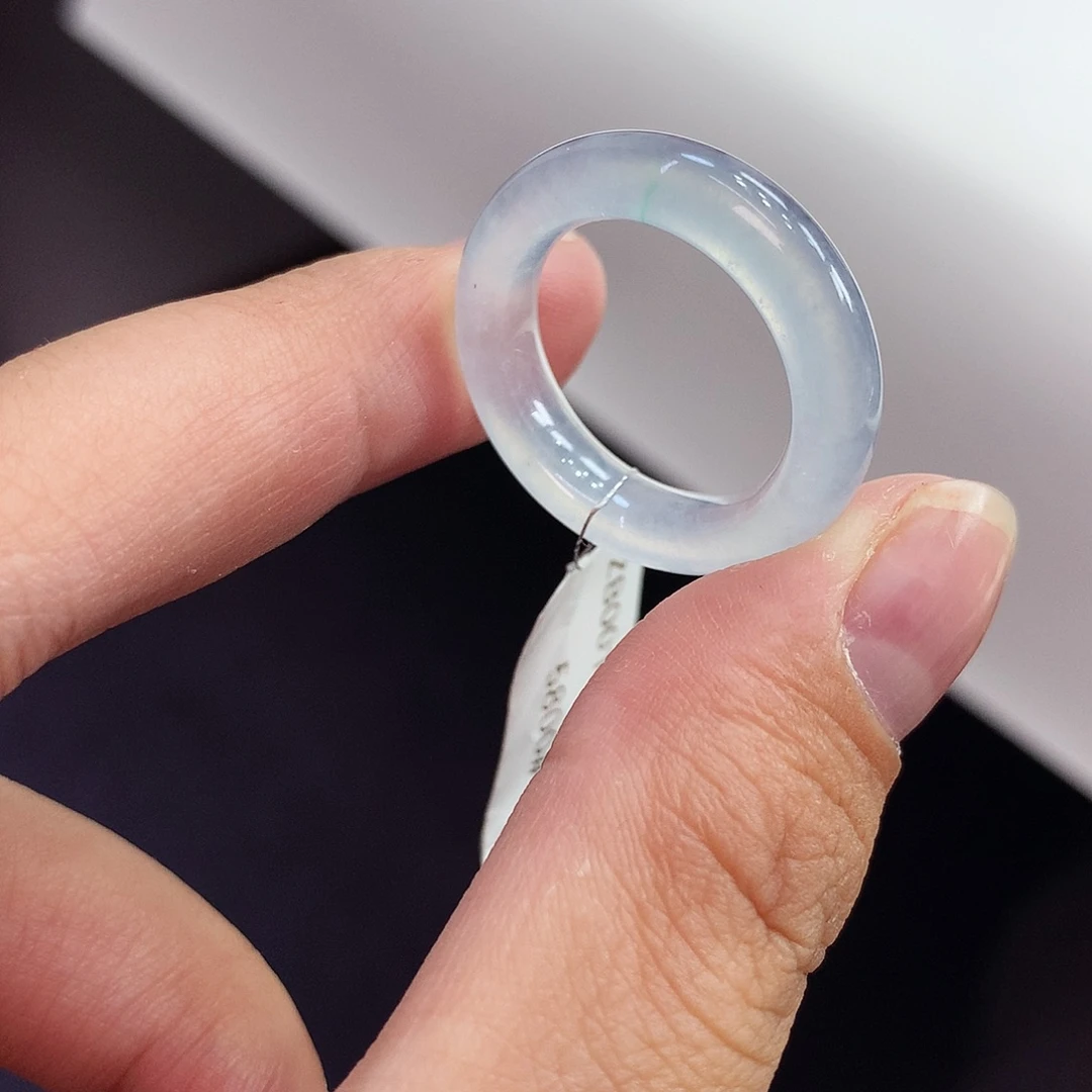 翡翠未镶嵌戒指15号