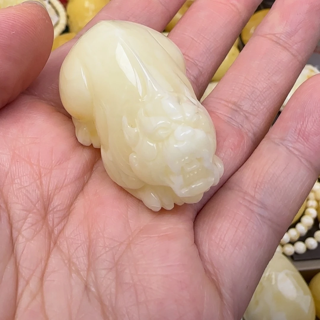 蜜蜡颈饰未镶嵌天然蜜蜡