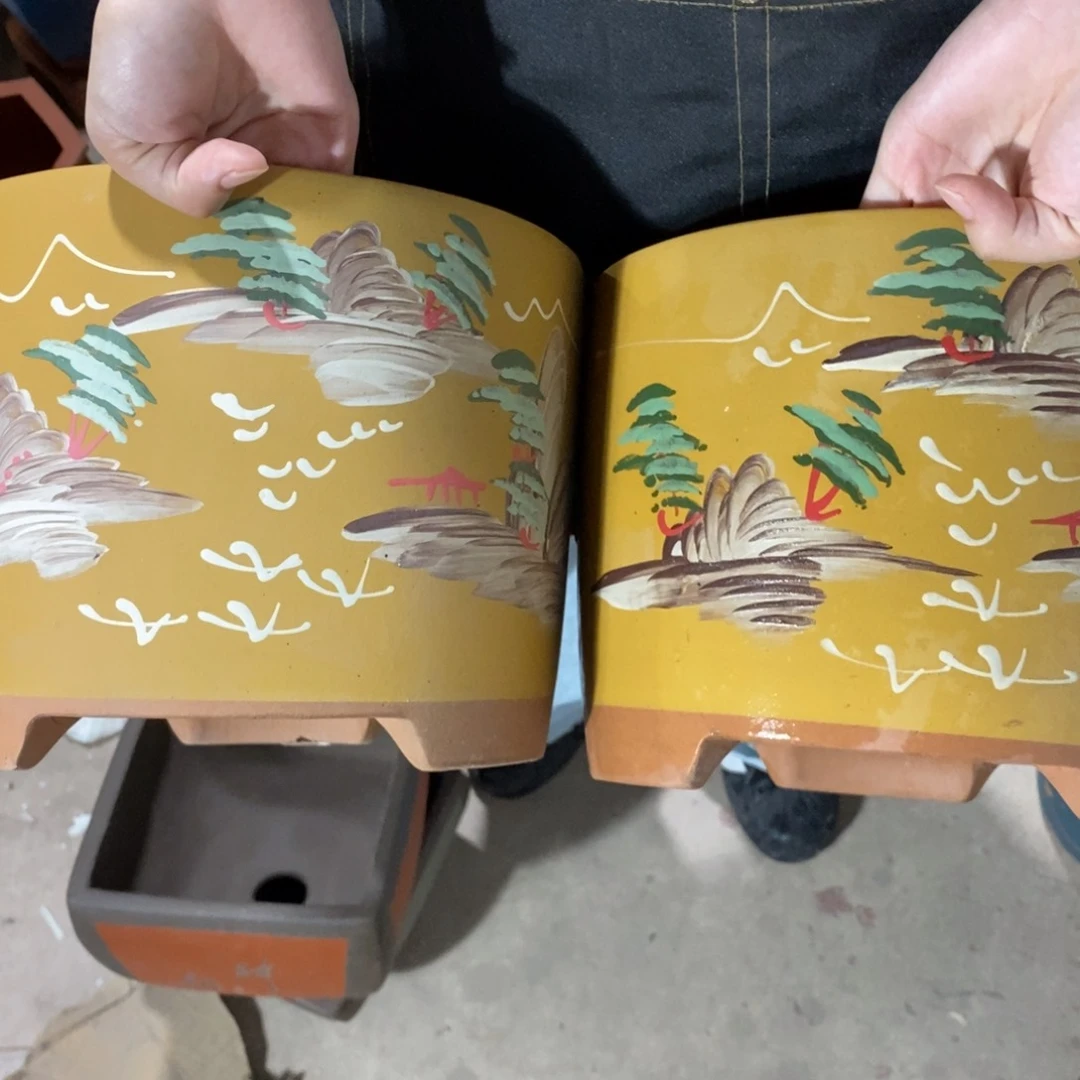 紫砂花盆口径口径17 14