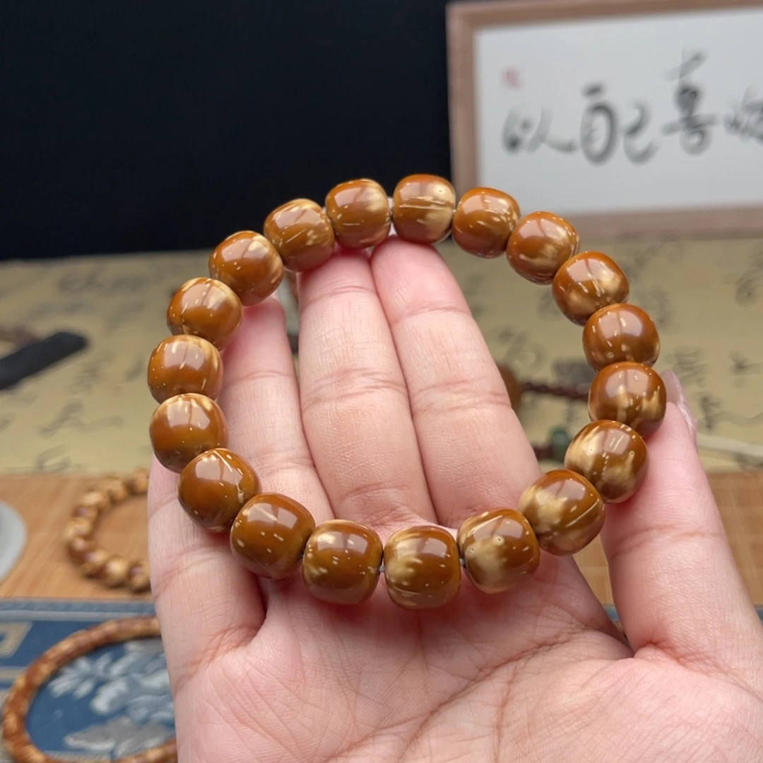 手串紫金鼠实心花皮老型13