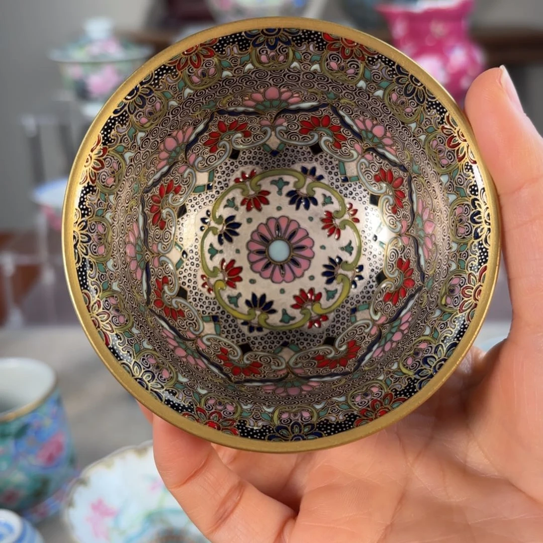 丹***)陶纯手工手绘 高端茶器
