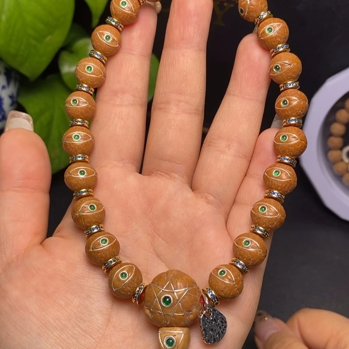 凤眼菩提手串尼泊尔