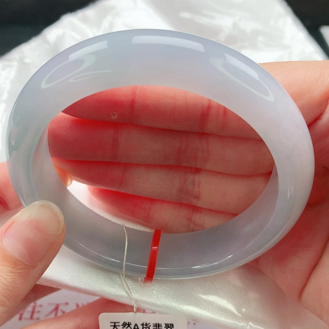 翡翠未镶嵌手镯58圈