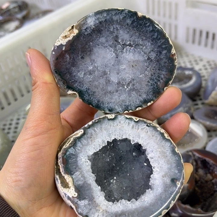 水晶珠宝半成品未镶嵌盆