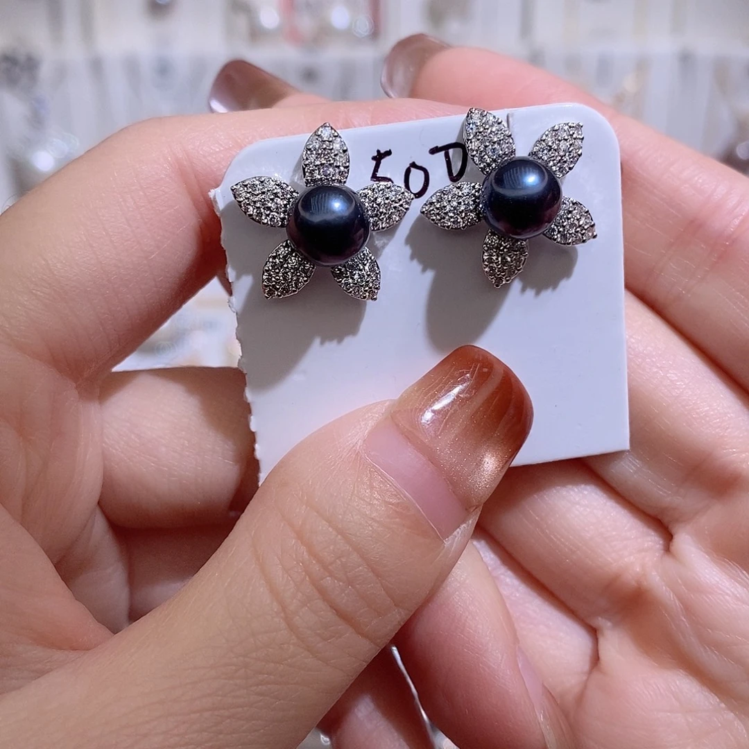 耳饰淡水珍珠未镶嵌w