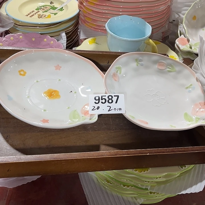 瓷微瑕外贸餐具9587