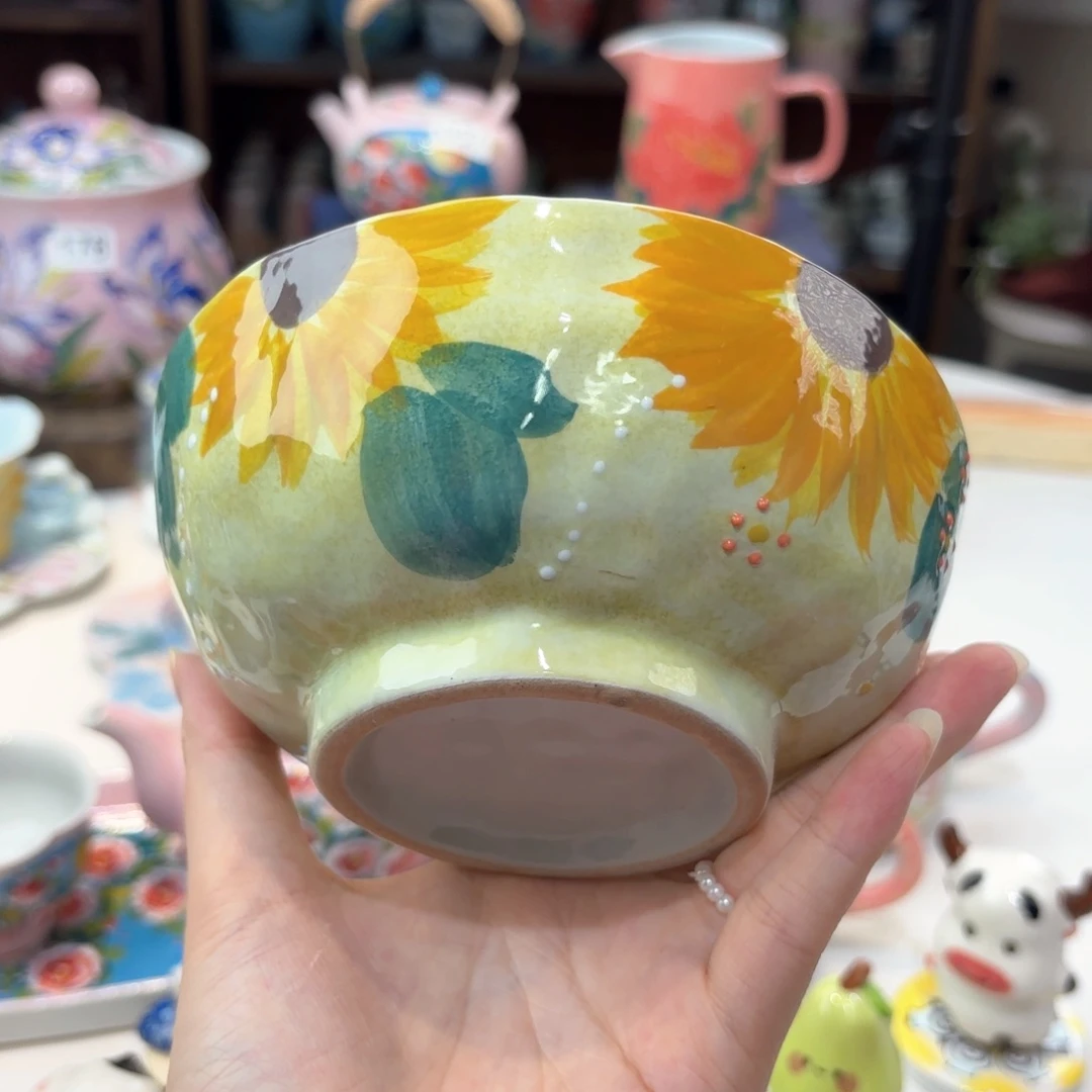 景德镇手绘高温釉下彩陶瓷茶具