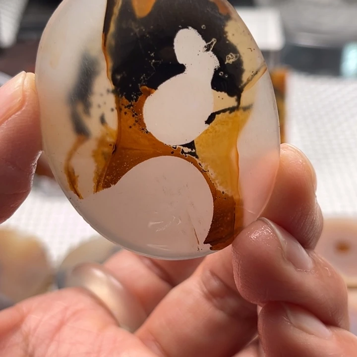 玛瑙/玉髓未镶嵌吊坠(不含链)