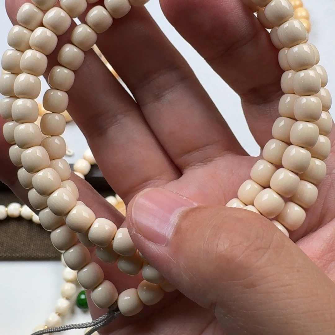 星月菩提吊坠猛犸7×6脖挂108