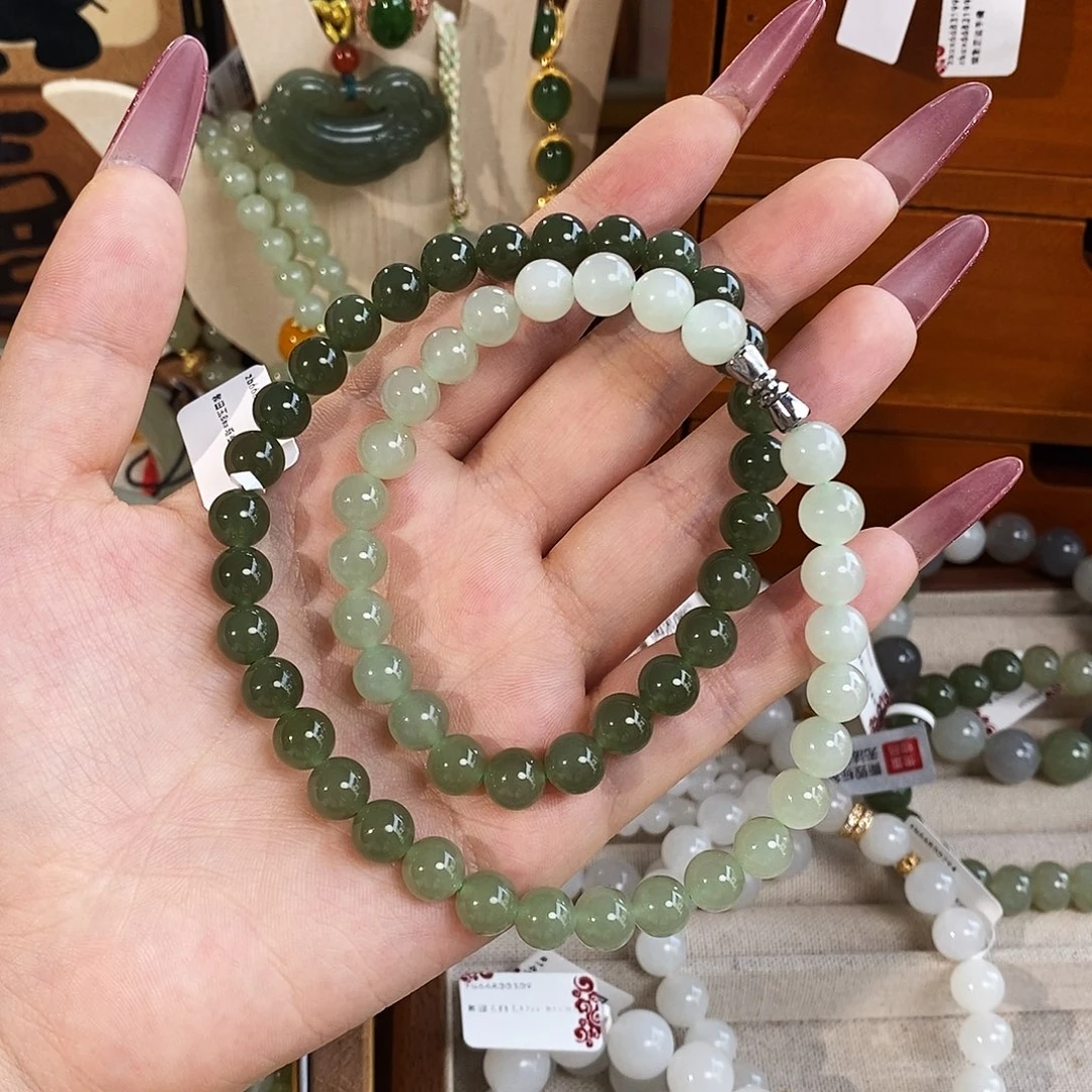 颈饰未镶嵌和田玉jx